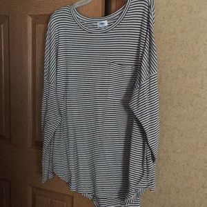 Long curves hem top